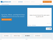 Tablet Screenshot of geschaut.com